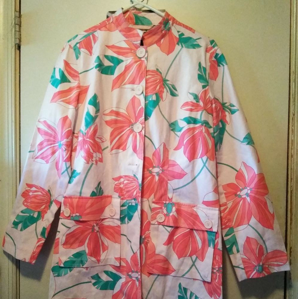 Women's Jones wear sport jacket multi Color szM